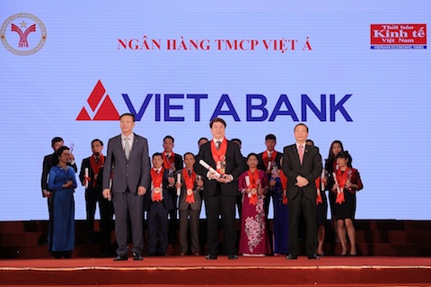VietABank 11 lần đoạt giải “Thương hiệu mạnh Việt Nam”