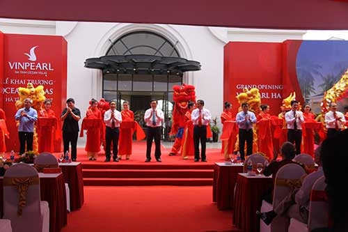 ha tinh khai truong khu cong vien nuoc lon nhat bac mien trung