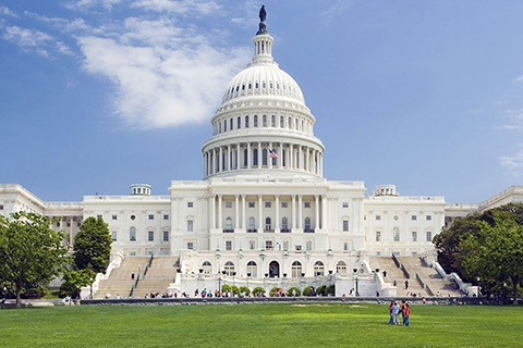 Tòa nhà Quốc hội Mỹ tại Washington, DC.