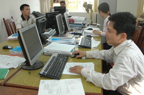 vinh phuc vuot troi ve ke khai va thu hoi no thue