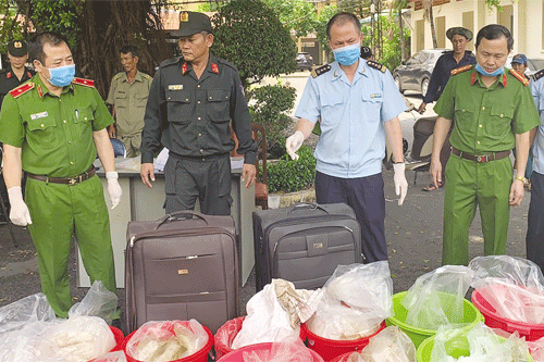 Cục Hải quan TP. Hồ Chí Minh chủ trì triệt phá đường dây buôn lậu 500 kg ma túy Ketamine