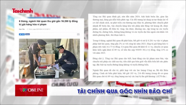 Tài chính qua góc nhìn báo chí tuần từ 1-7/7/2024