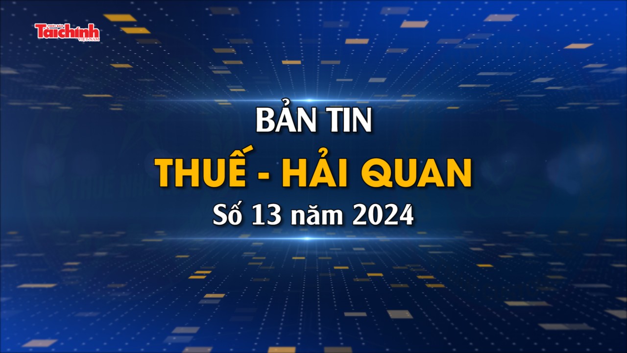 Bản tin Thuế - Hải quan số 13/2024