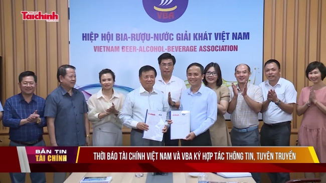 Thời báo Tài chính Việt Nam và VBA ký hợp tác thông tin, tuyên truyền