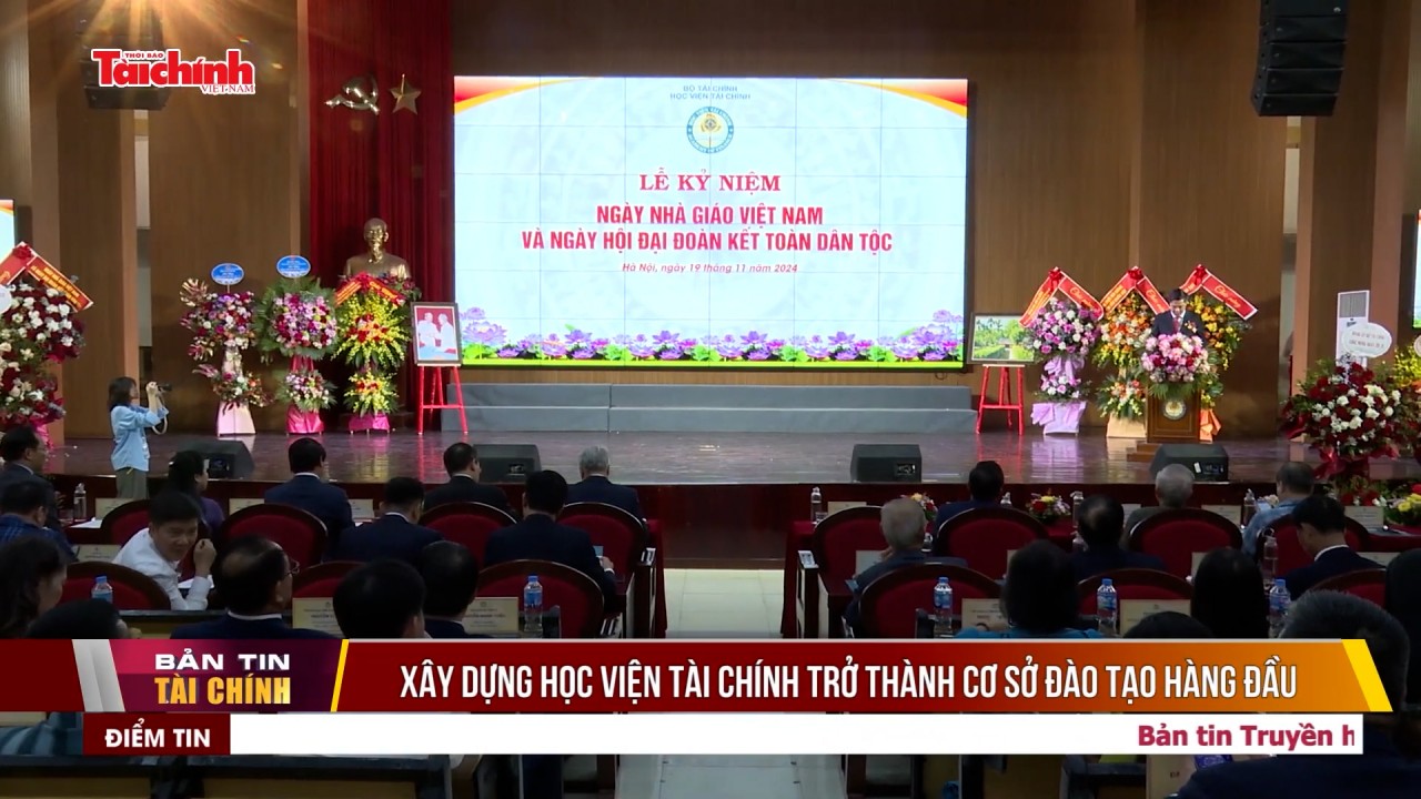 Xây dựng Học viện Tài chính trở thành cơ sở đào tạo hàng đầu