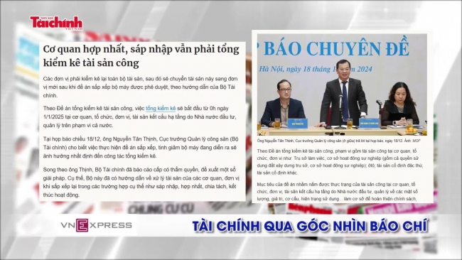 Tài chính qua góc nhìn báo chí tuần từ 16-22/12/2024
