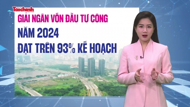 Số liệu và bình luận: Giải ngân vốn đầu tư công năm 2024 đạt hơn 93%