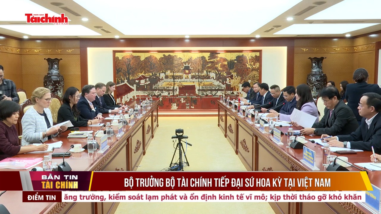 Bộ trưởng Bộ Tài chính tiếp Đại sứ Hoa Kỳ tại Việt Nam