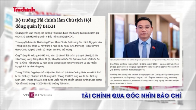 Tài chính qua góc nhìn báo chí tuần từ 17-23/3/2025