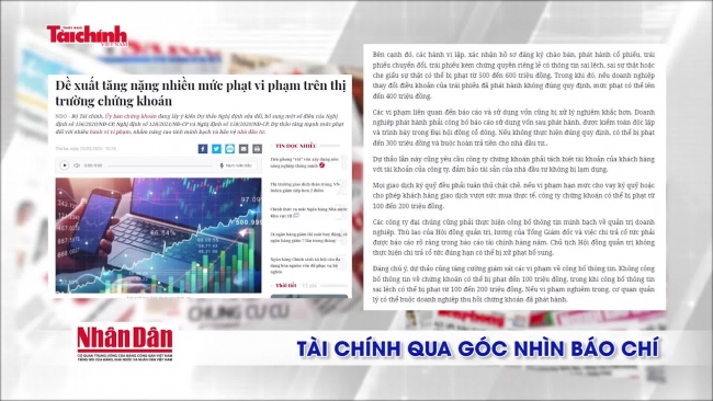 Tài chính qua góc nhìn báo chí tuần từ 24-30/3/2025