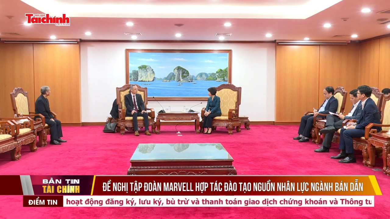 Đề nghị Tập đoàn Marvell hợp tác đào tạo nguồn nhân lực ngành bán dẫn