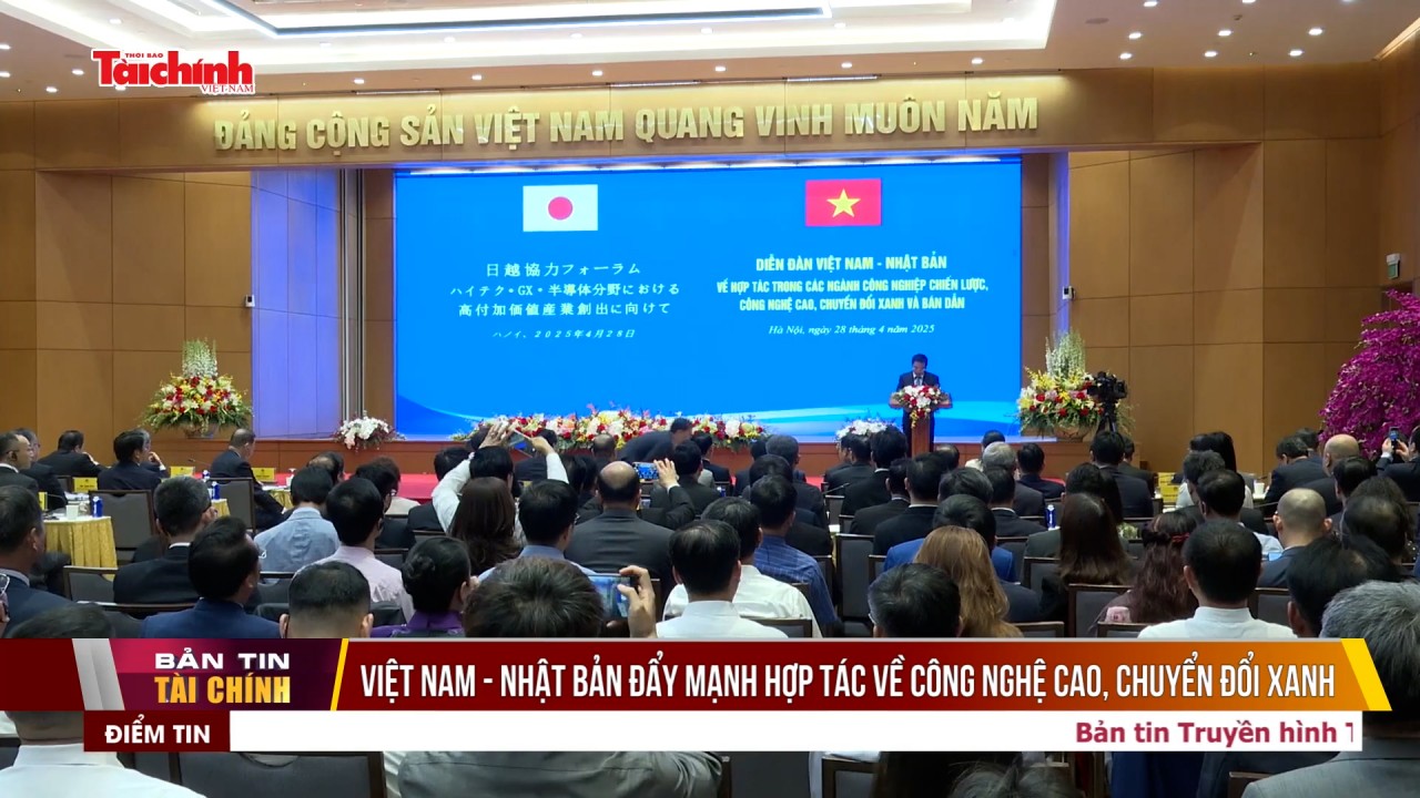 Việt Nam - Nhật Bản đẩy mạnh hợp tác về công nghệ cao, chuyển đổi xanh