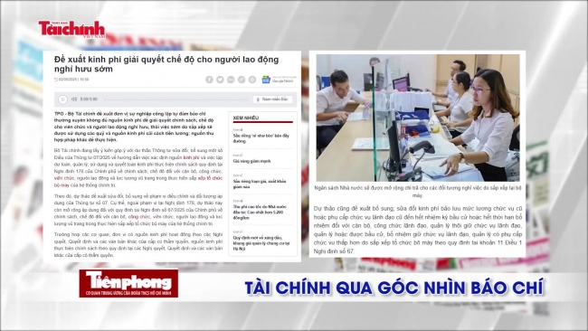 Tài chính qua góc nhìn báo chí tuần từ 28/4 - 4/5/2025