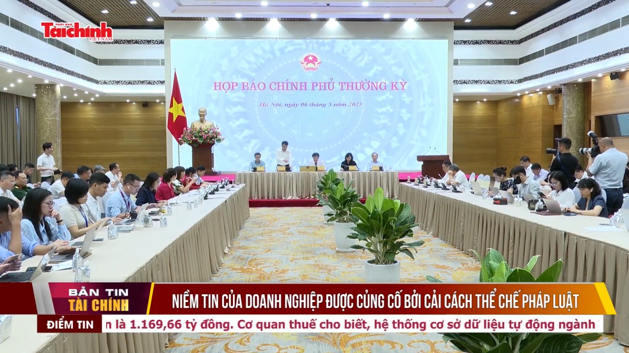 Niềm tin của doanh nghiệp được củng cố bởi cải cách thể chế pháp luật