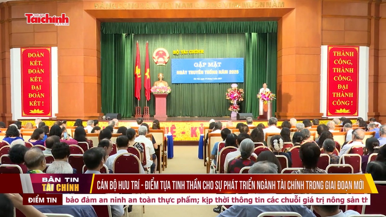 Cán bộ hưu trí - điểm tựa tinh thần cho sự phát triển ngành Tài chính trong giai đoạn mới