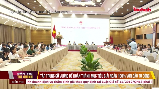 Tập trung gỡ vướng để hoàn thành mục tiêu giải ngân 100% vốn đầu tư công