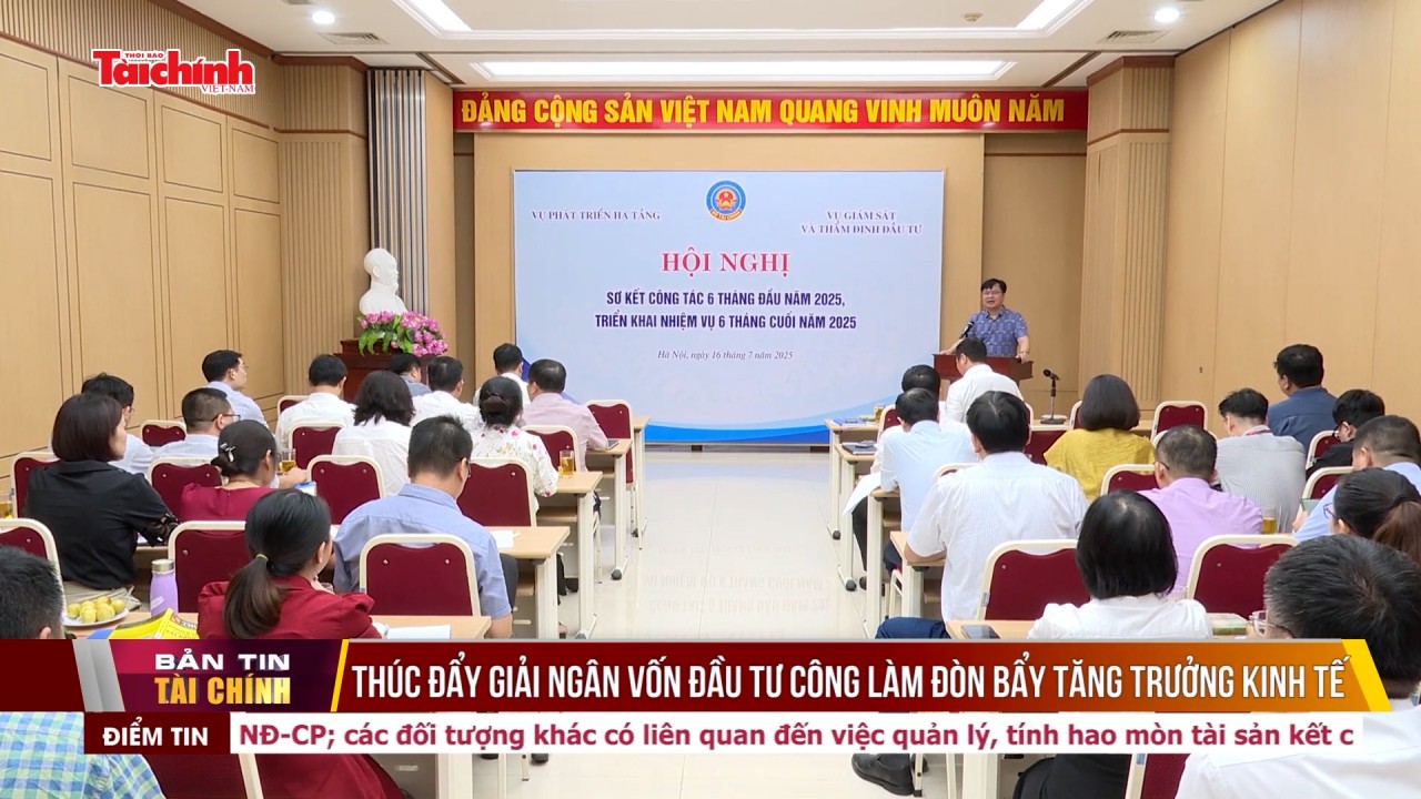 Thúc đẩy giải ngân vốn đầu tư công làm đòn bẩy tăng trưởng kinh tế
