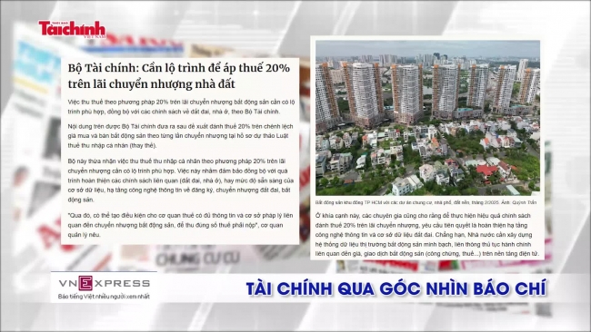 Tài chính qua góc nhìn báo chí tuần từ 21/7 - 27/9/2025