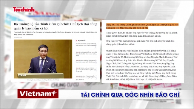 Tài chính qua góc nhìn báo chí tuần từ 1/9 - 7/9/2025