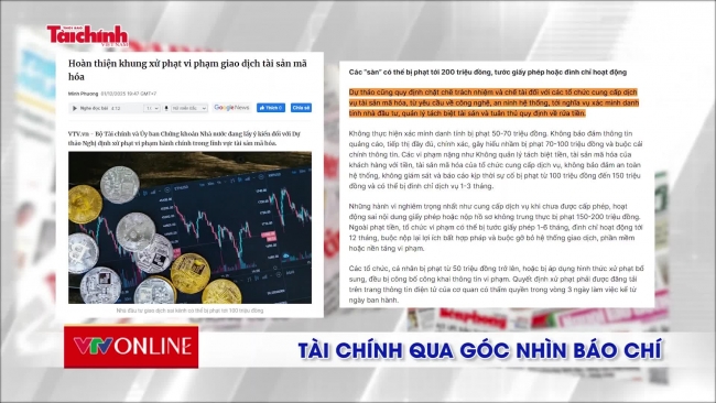 Tài chính qua góc nhìn báo chí tuần từ 1/12 - 7/12/2025