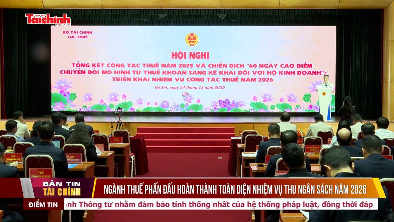 nganh thue phan dau hoan thanh toan dien nhiem vu thu ngan sach nam 2026