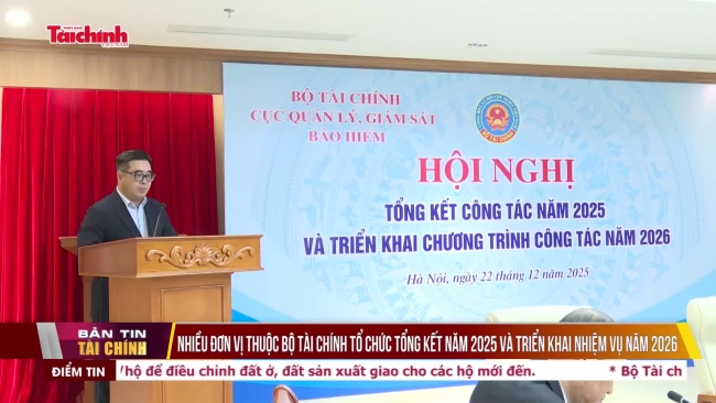nhieu don vi thuoc bo tai chinh to chuc tong ket nam 2025 va trien khai nhiem vu nam 2026