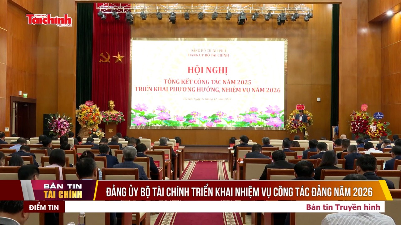dang uy bo tai chinh trien khai nhiem vu cong tac dang nam 2026