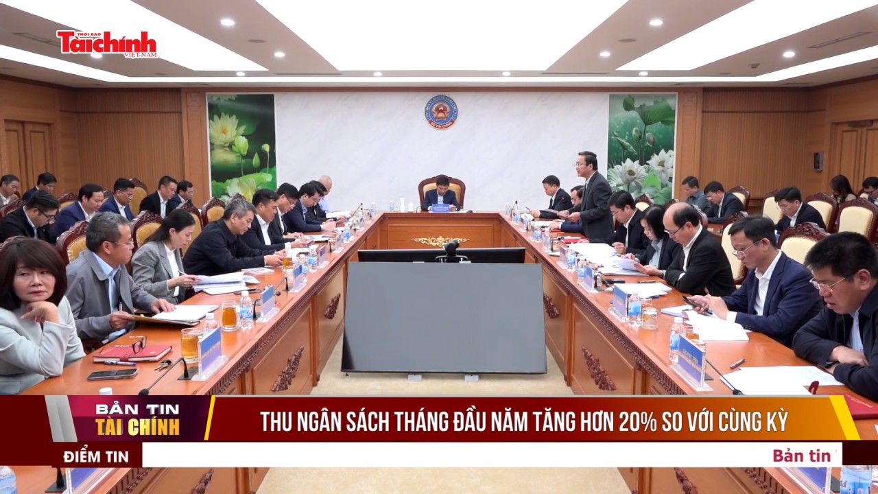 thu ngan sach thang dau nam tang hon 20 so voi cung ky