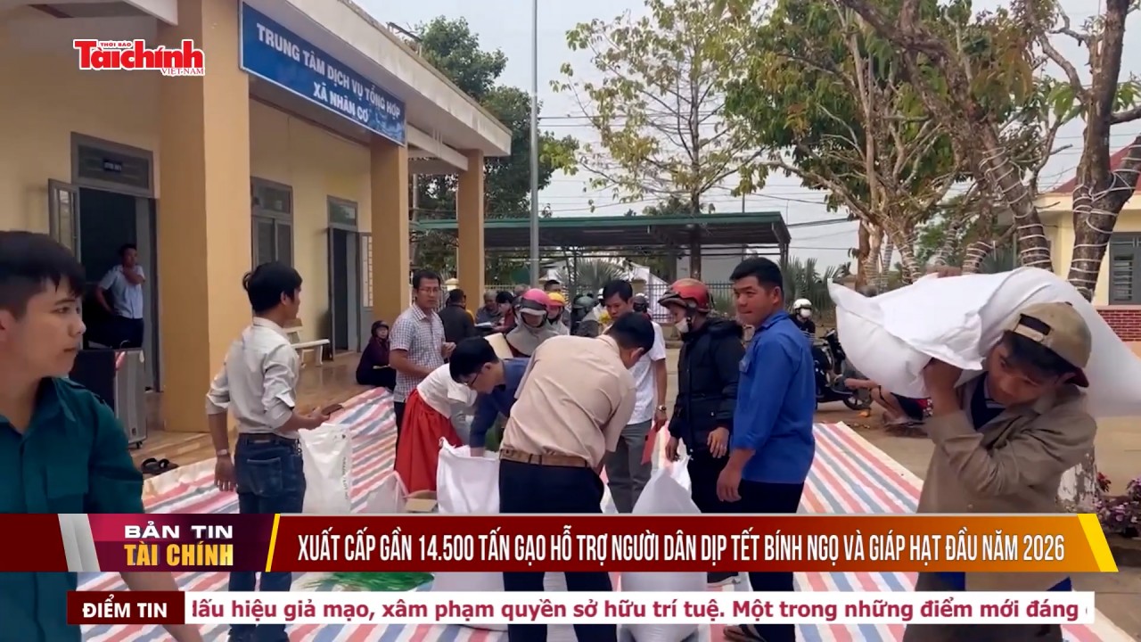 xuat cap gan 14500 tan gao ho tro nguoi dan dip tet binh ngo va giap hat dau nam 2026