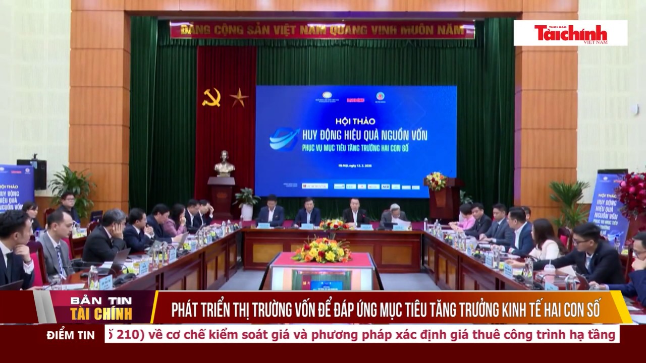 phat trien thi truong von de dap ung muc tieu tang truong kinh te hai con so