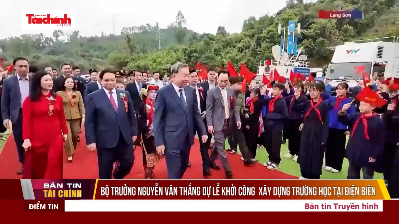 bo truong nguyen van thang du le khoi cong xay dung truong hoc tai dien bien